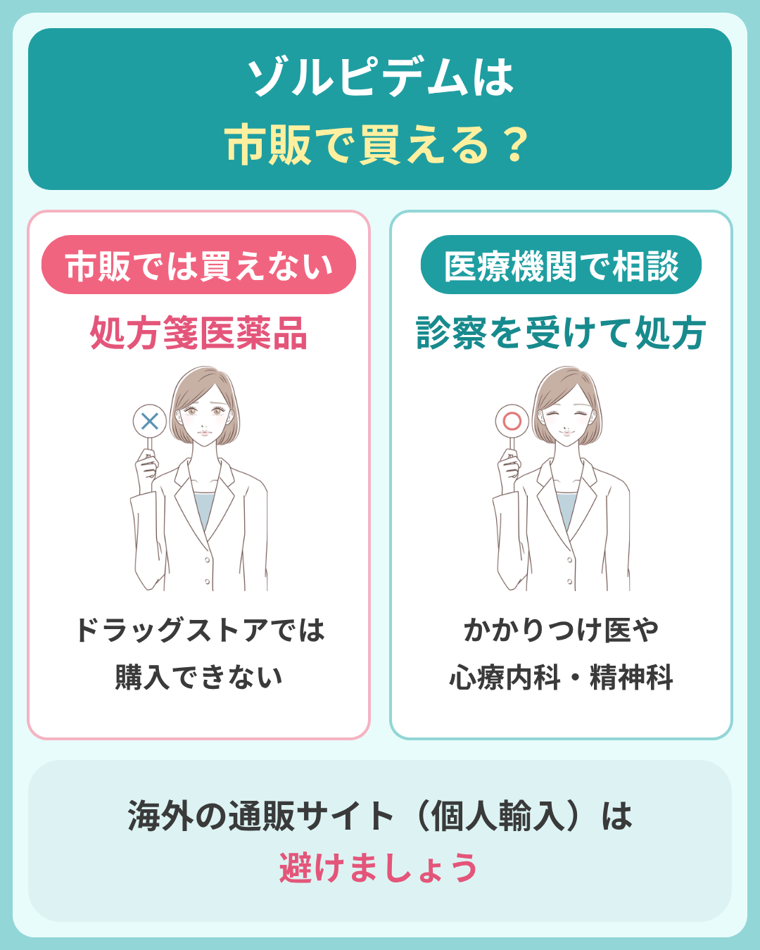 ゾルピデムは市販で買えるか
