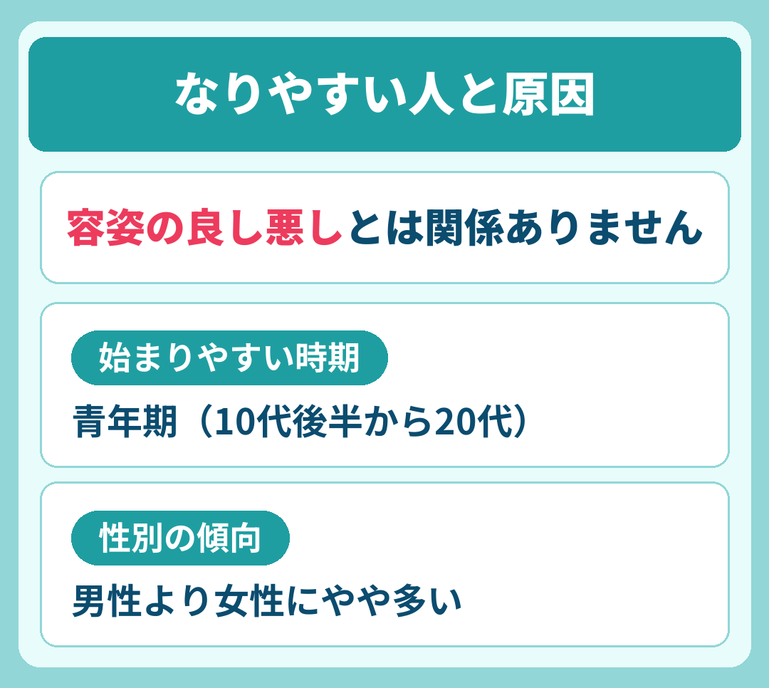 なりやすい人と原因